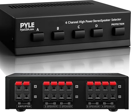 Pyle zone speaker - speaker, selector