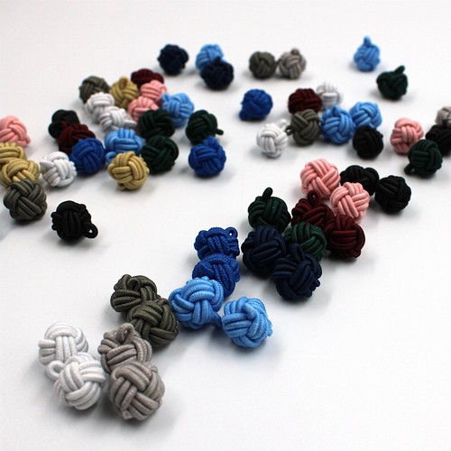 Chinese knot buttons 10mm - chinese,