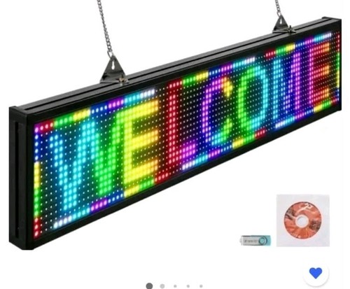 Led scrolling sign for shops - led,