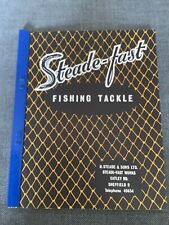 Vintage Steade-fast fishing Tackle catalogue
