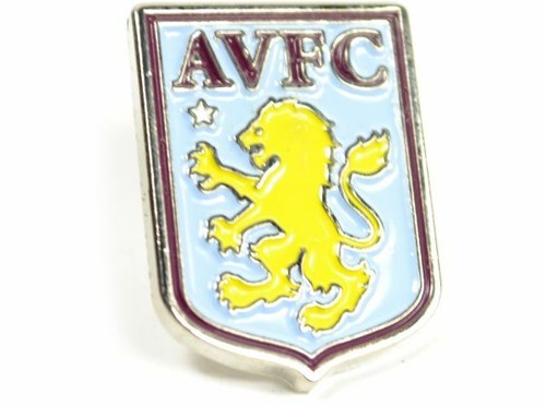 Aston villa crest pin badge - aston,