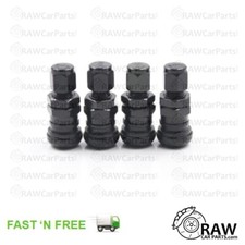 4x Black Alloy RAYS Style