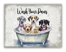 Wash Your Paws Dog Bath Time