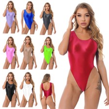 Sexy Women Glossy One-piece