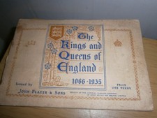 John Player cig cards 'The Kings & Queens of England 1066-1935' (E15c)
