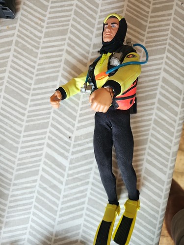 Vintage action man - vintage, diver