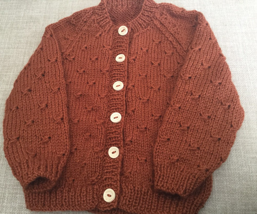 Hand knitted baby cardigans - baby,