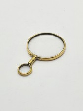 Small Antique Edwardian Brass Magnifying Glass – circa 1905