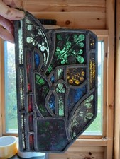 Original Antique Hand-painted Sample Panel for Arundel Cathedral HARDMAN & CO.