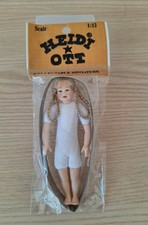 Dollshouse Miniature 1/12 Scale Vintage Doll Figure Young Adult Teen ~ Heidi Ott