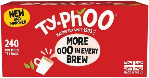 Typhoo 240 foil fresh teabags - foil,