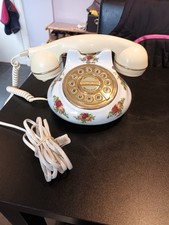 vintage 1962 Royal Albert Porcelain Astral old country roses telephone