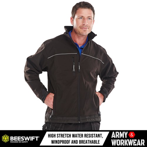Soft shell click jacket mens - soft,
