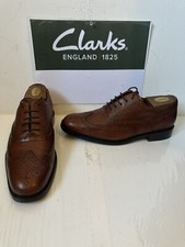 Clarks Active Air Leather Shoes Size UK 6 EU 39.5 Wide Fit