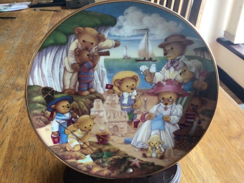 Teddy bear plate - bear,
