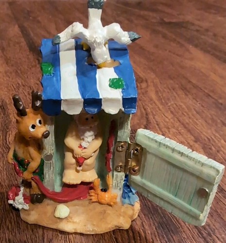 Funny santa outhouse with - funny,