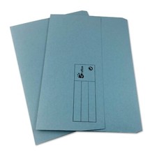 A4 BLUE FOOLSCAP DOCUMENT