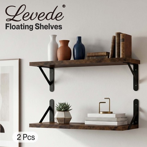 Levede floating shelves wall - floating,