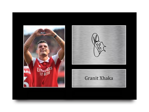 Granit xhaka signed arsenal - granit,