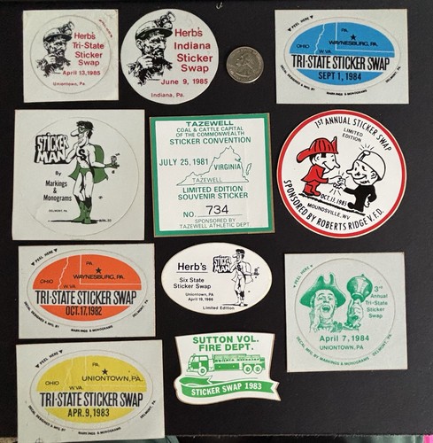 Vintage decals sticker - decals,
