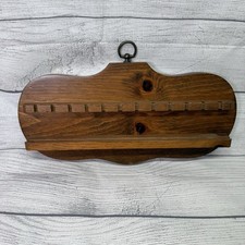 Vintage Wooden Souvenir Spoon