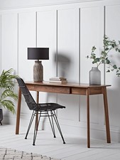 Walnut desk - walnut,