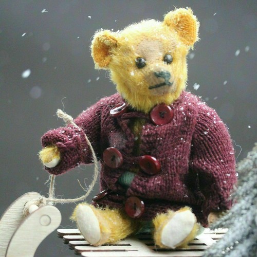 Antique schuco teddy bear - antique,