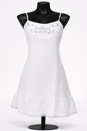 Ladies white nightdress - ladies,