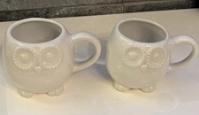 Gorgeous Pair of Owl Mugs