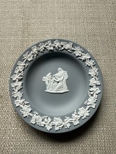 Wedgwood Jasperware Rare Grey Pin Dish