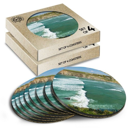 Boxed round coasters - round,