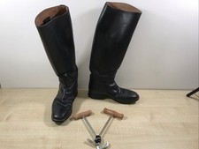 Cavallo Long Riding Boots Black Ladies Size 6 With Boot Pulls