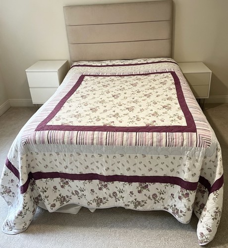King size quilted - quilted, bedspread