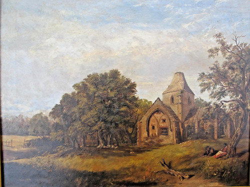 Fine antique idyllic scottish - antique,