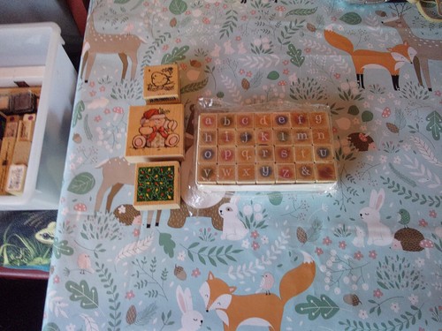 Set wooden rubber - set,