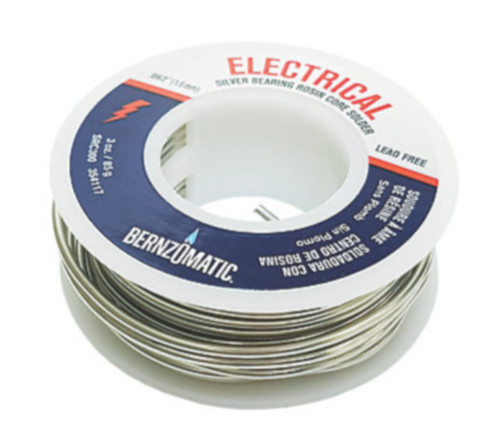 Bernzomatic rosin core solder - core,