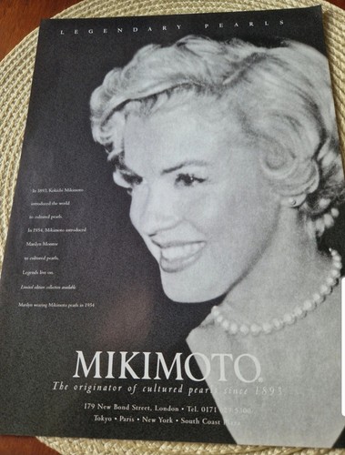 Mikimoto marilyn monroe 1999 - x,