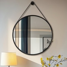 Large Round Wall Mirror Bathroom Vanity Accent Mirror Gallery Wall Foyer Hallway