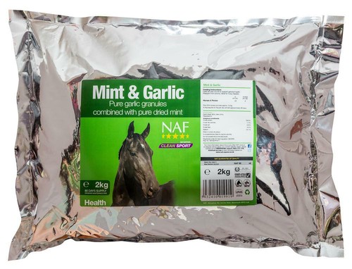 Naf mint garlic for horses - mint, &