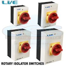 ROTARY ISOLATOR SWITCH 4 POLE