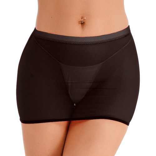 Womens mesh mini skirt - womens,