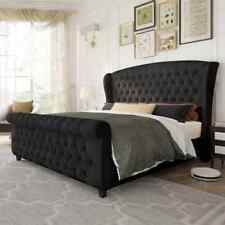Luxury Tulip Wing Sleigh Bed