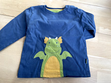 Kite 2-3 Years dragon long-sleeve blue t shirt, VGC
