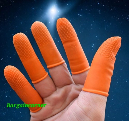 Latex finger cots - latex,