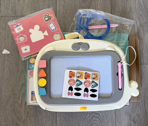Kids magnetic drawing board - kids,