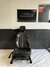 Audi A6 S Line 2.0 TDI 2012-2015 Front Driver Seat Black Leather Saloon