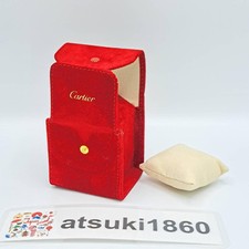 CARTIER Watch Carry Case Red