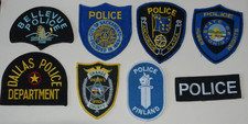 United Staes Police Shoulder Patches/Badges