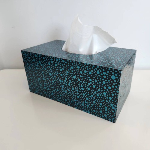 Hand painted tissue - hand, cover