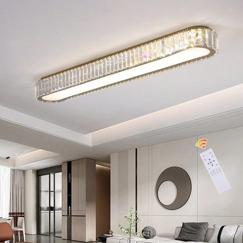 Gold crystal led - crystal, ceiling